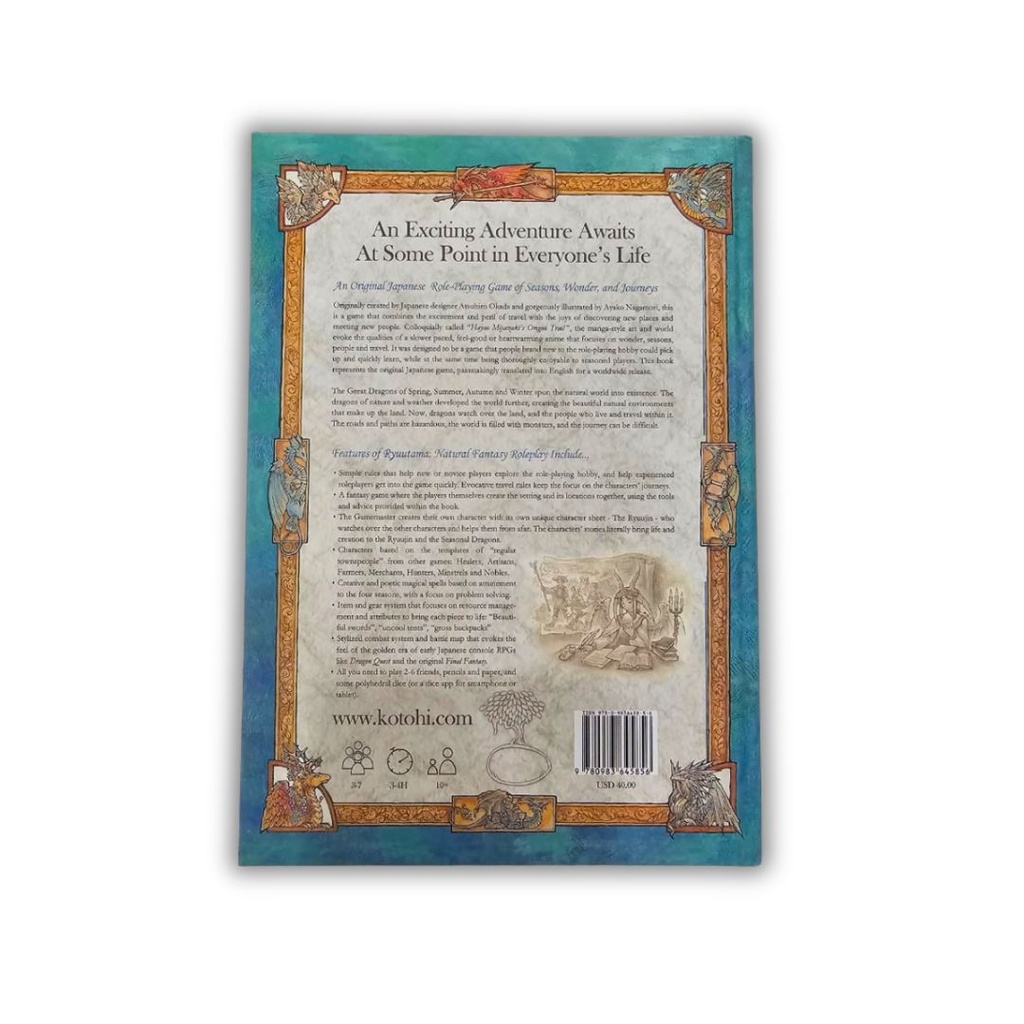 Ryuutama: Natural Fantasy Roleplay